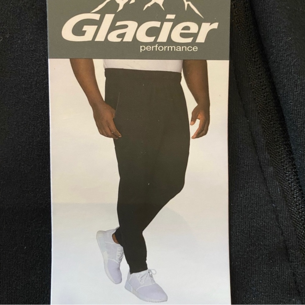 NWT mens glacier black active pants